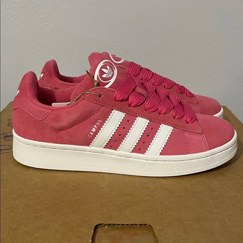 Adidas Campus 00s Pink Fusion Women’s Shoes - Picture 3 of 8